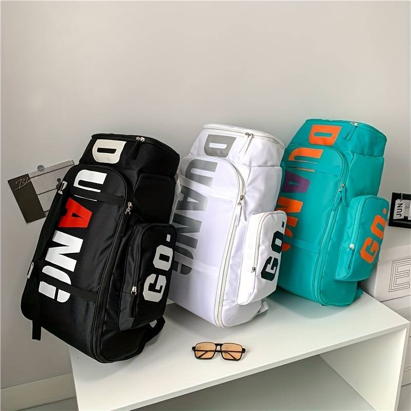 Wanderrucksäcke mit großer Kapazität, Outdoor-Tagesrucksack, ästhetische Reisetaschen mit mehreren Taschen, Camping-Skateboard-Skitasche | 2C101 