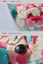 Men's Jacquard Print Slim Fit Blazer | Formal Banquet Dinner Jacket | Breathable & Wrinkle-Resistant | 2603