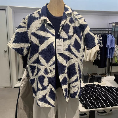 Designer-Baumwollhemd für Herren – Luxus-Stickerei Chemise Pour Homme | ZH-8328 