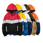 Hochwertige Fitness-Outfits Winter-Trainingsanzug mit Kapuzenpullover und Jogginghose | 003 