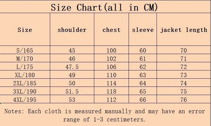 Causal Suit Jacket Single Breasted Notch Lapel Business Coat Wedding Groom Prom Outfit Blazer