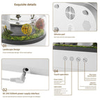 Raindrop Ultraschall-Luftbefeuchter &amp; Smart Home Weißes Rauschen &amp; Duftmaschine Aromatherapie-Diffusor | LW286 