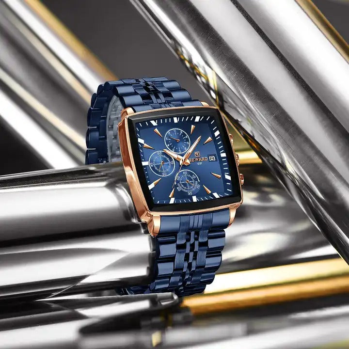 Herrenuhren Quarz Luxus Business Leuchtzeiger Wasserdichte Uhr | RD81100M 