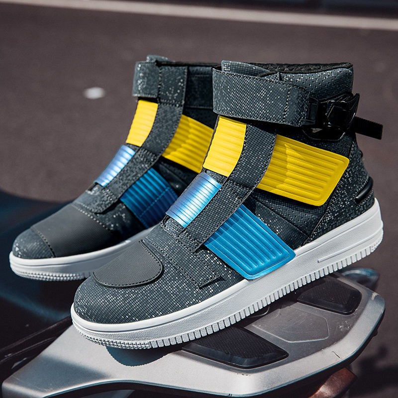 Schienbeinschutz TPU Professionelle Rennmotorradschuhe Herren Lange Rennstiefel mit Sicherheitsschutz Turnschuhe | JCS360 