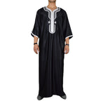 Locker sitzende muslimische Robe, schlichte und bequeme traditionelle Kleidung für Männer | 1138242 