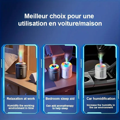 Aromatherapie-Diffusor und Luftbefeuchter mit kühlem Nebel und Nachtlicht – Fördert die Pflanzengesundheit und die Luftqualität, ideal für die Dekoration zu Hause und im Büro | H09 