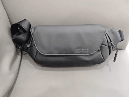 Kingsons Herren Brusttasche – Wasserdicht, Leicht, Crossbody | 3248-A 