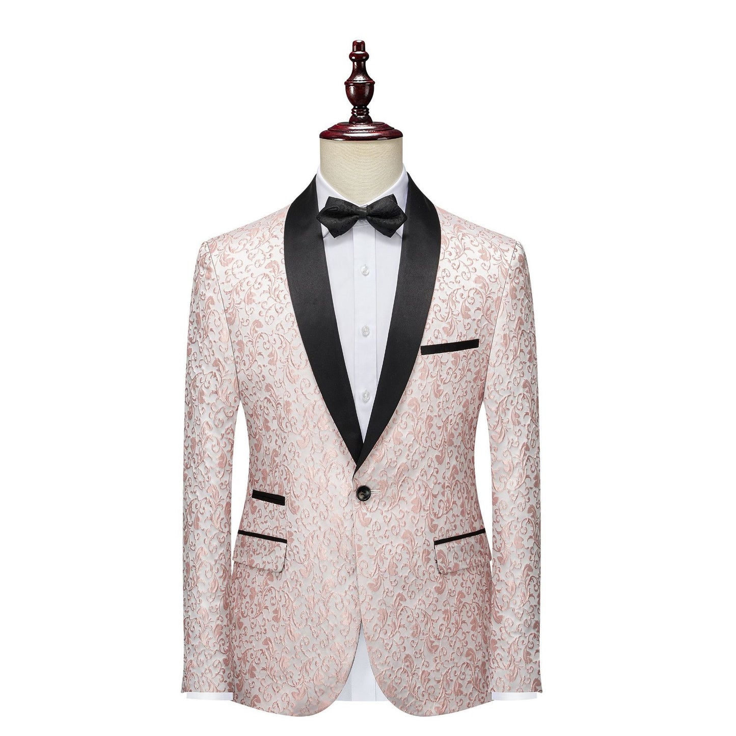 Uomo Jacquard Abiti da sposa di lusso Giacche Smoking Banchetto Jacquard Blazer | 666 