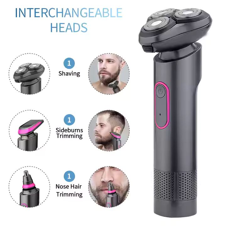 PRITECH Wasserdichter kabelloser Haarschneider, wiederaufladbare Haarschneidemaschine aus Edelstahl | PR-2888 