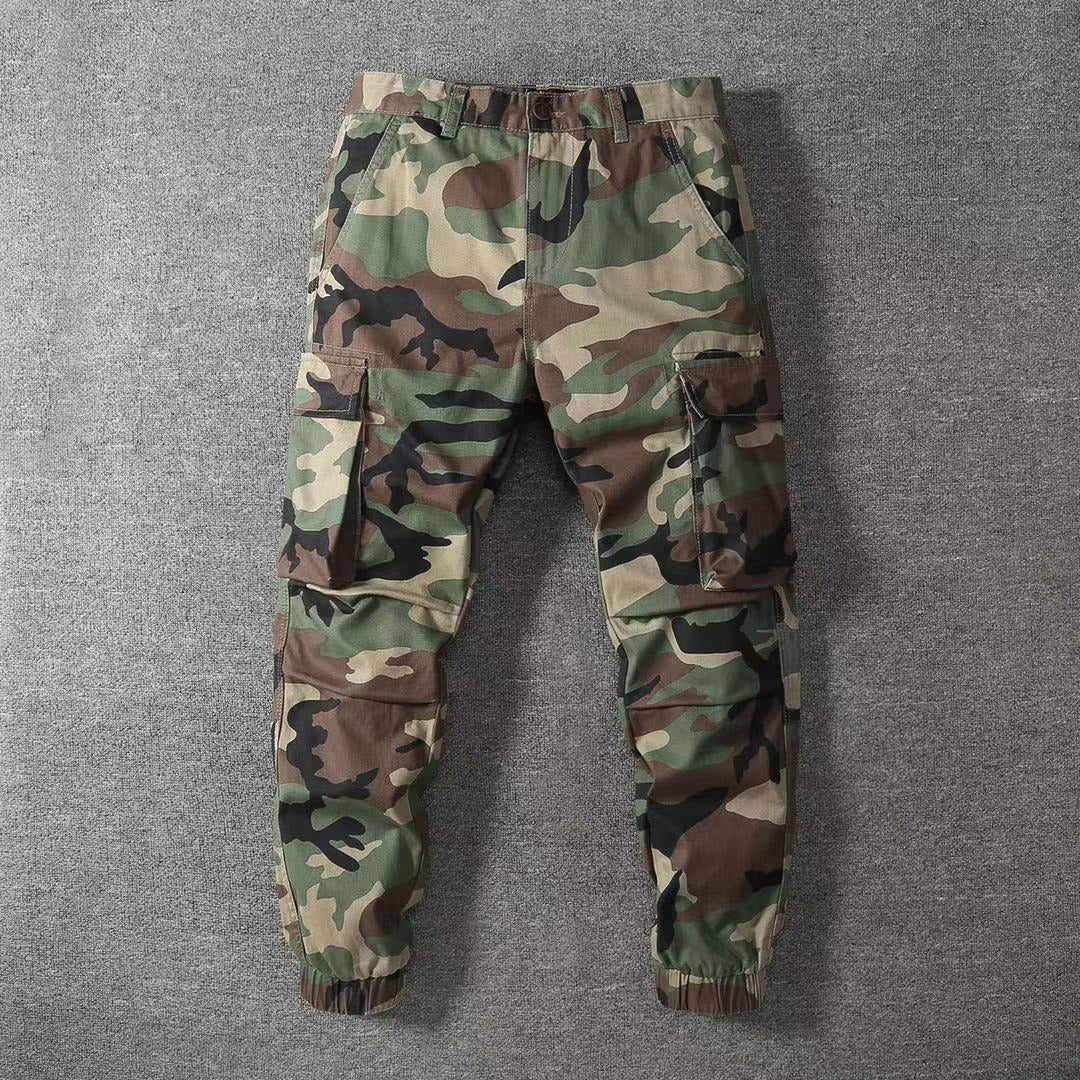 Hochwertige Herren Casual Camouflage Hose Lockere &amp; Verschleißfeste Hose | 211