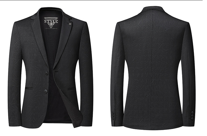 Men's Plus Size Casual Blazer | Stretch & Non-Iron Checkered Sport Coat | Oversized Comfort Fit Jacket for Big Gentlemen | XKX-Q5573