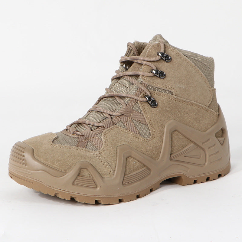 JLXY Tactical Desert Combat Boots | Waterproof Insulated Winter Hiking Boots | High-Top Outdoor Military Footwear | LW