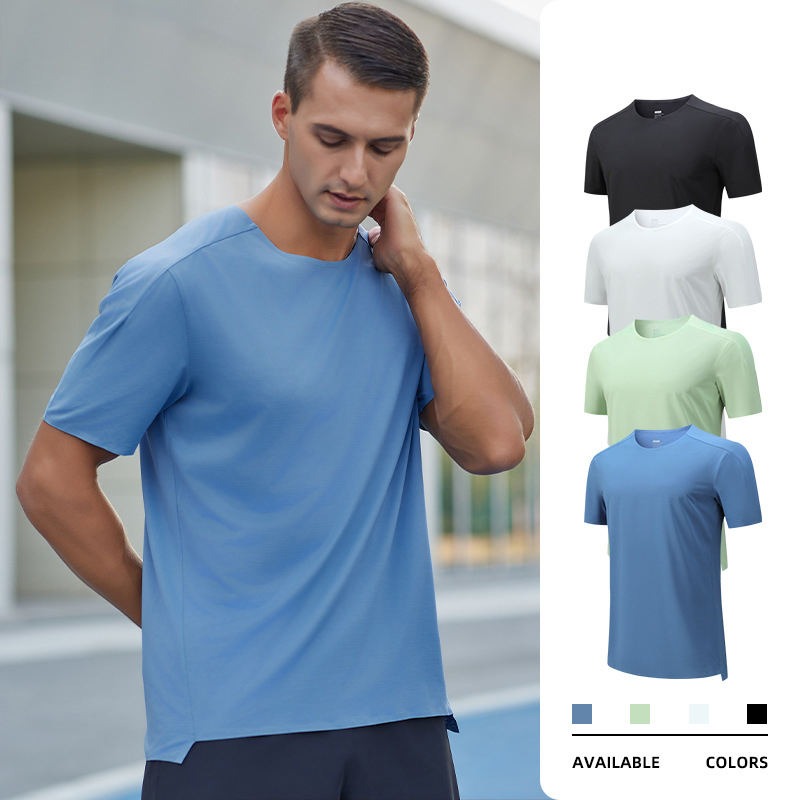 Leichtes Sport-T-Shirt für Herren – Kurzarm-Lauf- und Fitness-T-Shirt für den Sommer | DT24202 