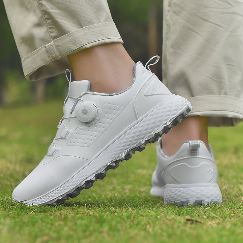 Men's Professional Golf Shoes Lace Up Non-Slip Golf Walking Sneakers | X19