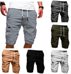 Herren Atmungsaktive Anti-Falten Chino Cargo Schnelltrocknende Shorts Mehrere Taschen Sommer Strandhose | ZK36 
