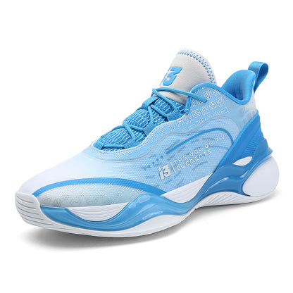 Men's Basketball Shoes Combat, Wear-Resistant, Non-Slip, Shock-Absorbing for Running & Leisure | A323