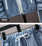 Herren Trainingsanzug Jogging Set 2-teilig Gym Fitness Winddicht Sweat Suit Jacken Set | TZ7801 