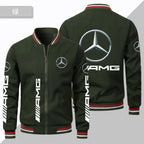 Herren AMG Wing Print Fashion Mantel Windbreaker Motorrad Racing Mäntel Jacke | 102 