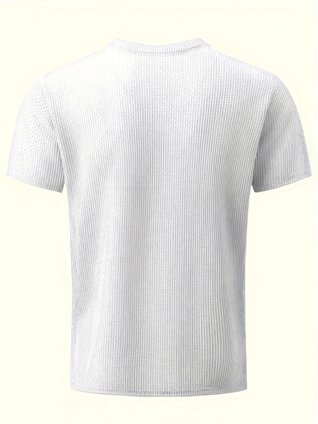 Herren-T-Shirt mit Bambusstreifen, kurzärmelig, atmungsaktiv, dehnbar, für den Sommer, Freizeitkleidung | 115 CSF 