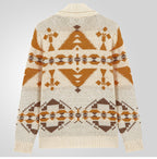 Herren Wind Jacquard Strickpullover Langarm Oberbekleidung Jacke Top | SY0052 