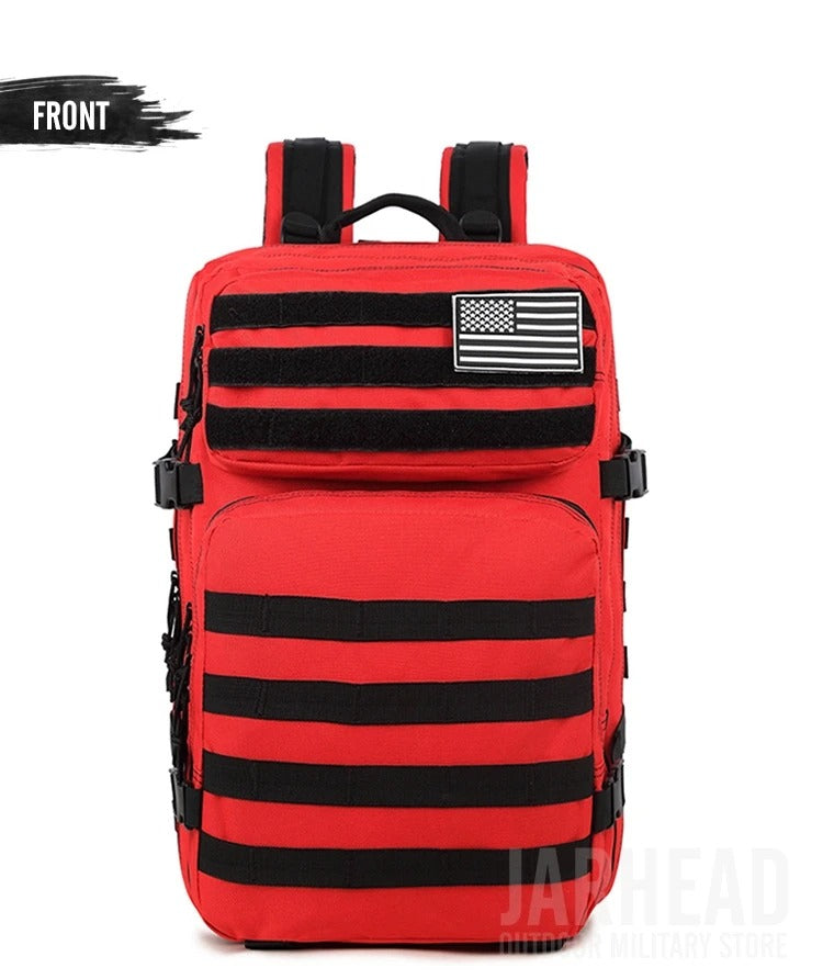 Neue Trending Tragbare Molle Tasche 45L Berg Reise Gepäck Oxford Taktische Rucksack 