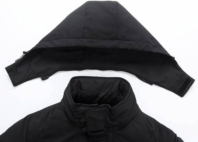 Wasserdichte Winter-Daunenjacke für Herren, weiße Entendaunen, Parkas, mittellang, dick, warm, Mantel | DJ046 