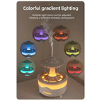 Fernbedienung Regentropfenwolke Luftbefeuchter 7 Farben LED Lampe UFO Aroma Diffusoren | X01 