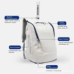 Premium Paddle-Racket-Rucksack – Hochwertige Tennis- &amp; Pickleball-Ausrüstungstasche für Outdoor-Sportarten | LuYe-50L 