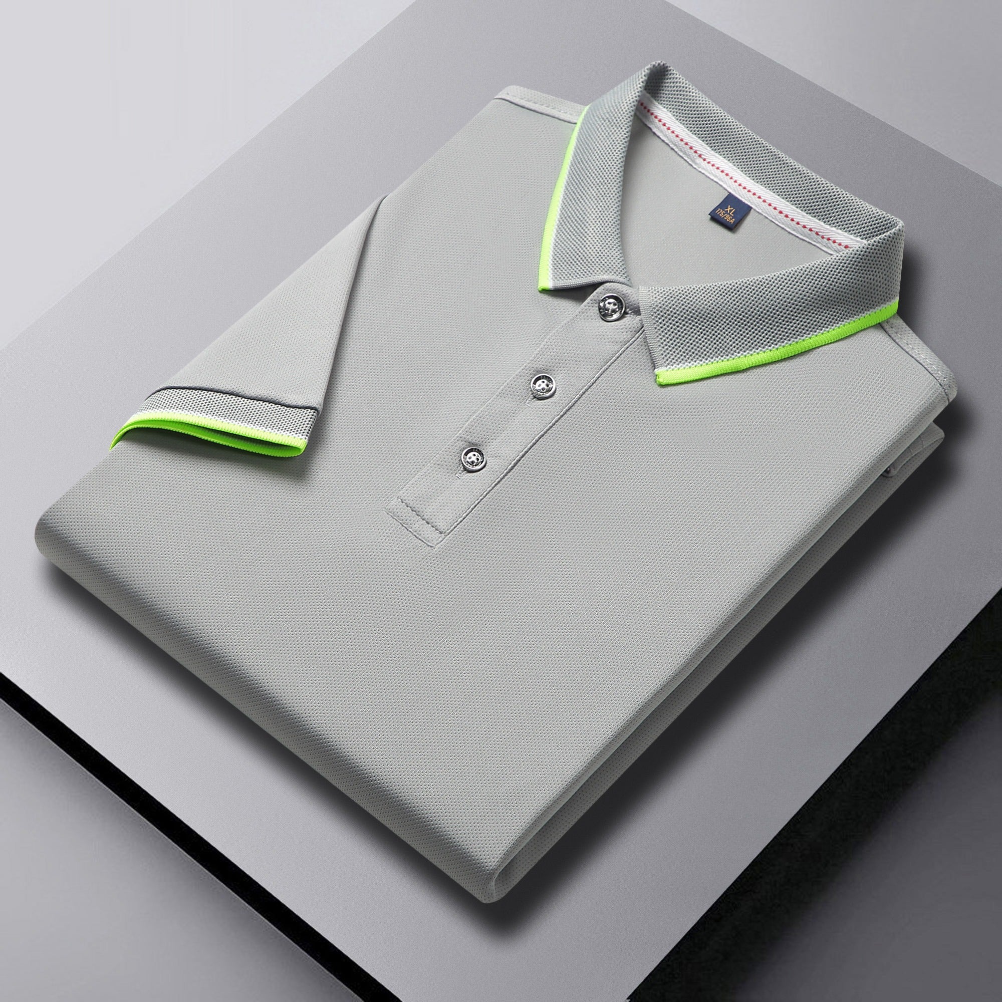 Herren-Golf-Poloshirt mit kurzen Ärmeln und Revers, schnelltrocknend und mit gesticktem Design | SG2316 