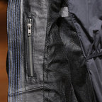 Hochwertige echte Rindslederjacke Lokomotive Reitjacke Mantel Tide | HA115 