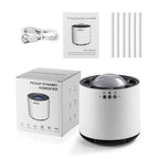 Neuester Diffusor für ätherische Öle, Luftbefeuchter, Aromatherapie-Diffusor für Zuhause, Discokugel, mit kühlem Nebel und LED-Leuchten | 262 