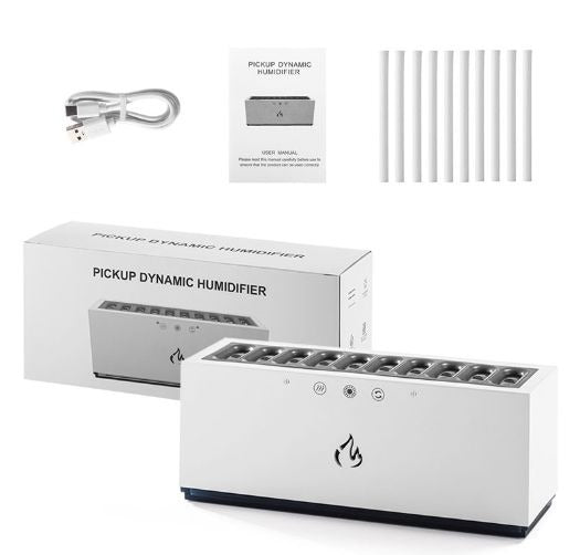 Neues Design 10 Düsen Luftbefeuchter &amp; Aroma Diffusor Dynamische Sound Pickup USB H2O ätherisches Öl Luftbefeuchter | KJR-273 