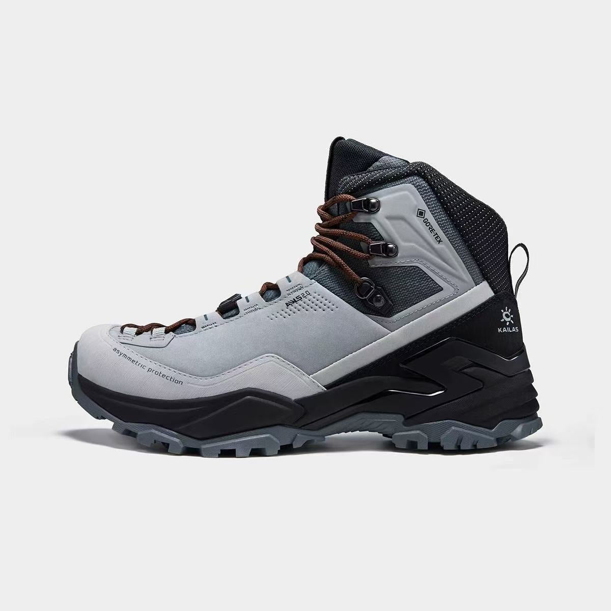 KAI LAS MT5-GTX Mid Hiking Shoes | Men's Waterproof Leather Trekking Boots | Non-Slip Outdoor Trail Footwear | 2533