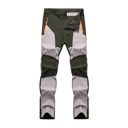 Pantaloni da uomo traspiranti impermeabili da trekking all'aperto arrampicata sottili elastici pantaloni ad asciugatura rapida | S11111 