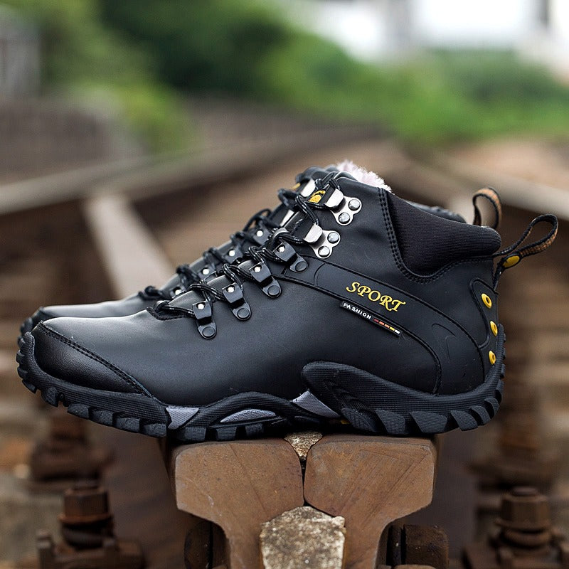 Herren Desert Leder Wanderstiefel Wasserdicht Geeignet Sicherheit Robuste Desert Boots | 999 