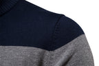 Herren Strickpullover mit Stehkragen und halbem Reißverschluss – Slim Fit Pullover für Herbst &amp; Winter | Y245 