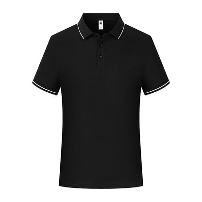 Men 100% Cotton Polo T-Shirt Short Sleeves Polo Shirt Tops |  JH-S6001