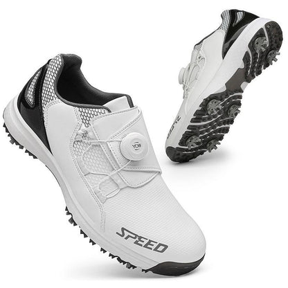 Hochwertige BOA-Golfschuhe, wasserdichte Golf-Turnschuhe mit Spikes | 666A