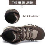 Herren Atmungsaktiv Wasserdicht Strapazierfähige Zehenpartie Anti-Rutsch Sicherheits Trekking Wanderschuhe | A15 