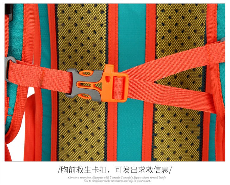 Wasserdichter Fahrrad-Reiserucksack 20–35 l – Robuster Oxford-Outdoor-Tagesrucksack mit großem Fassungsvermögen zum Wandern, Camping und Pendeln | 8035 