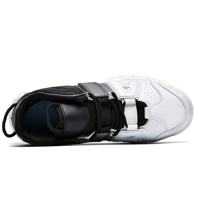 Herren Sneakers Leder Air Cushion Basketballschuhe
