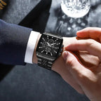 Herrenuhren Quarz Luxus Business Leuchtzeiger Wasserdichte Uhr | RD81100M 