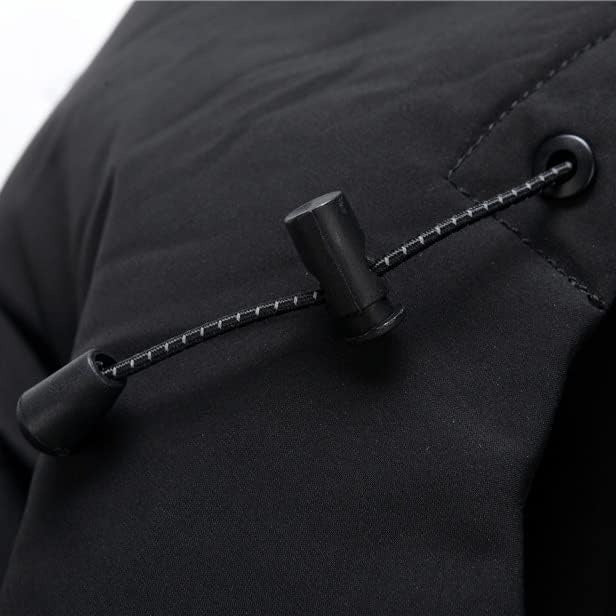 Wasserdichte Winter-Daunenjacke für Herren, weiße Entendaunen, Parkas, mittellang, dick, warm, Mantel | DJ046 