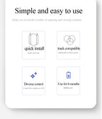 Intelligenter Vorhangroboter und Steuerungen Automatisierte Vorhanglösungen für modernes Wohnen | LY-1668 