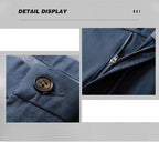 Hochwertige Freizeithose für Herren, gerade Hose, Bleistifthose, Cargohose | F07 