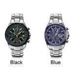 Herren Luxusuhr Marke Quarz Business Chronograph Wasserdichte Armbanduhr | 8220 