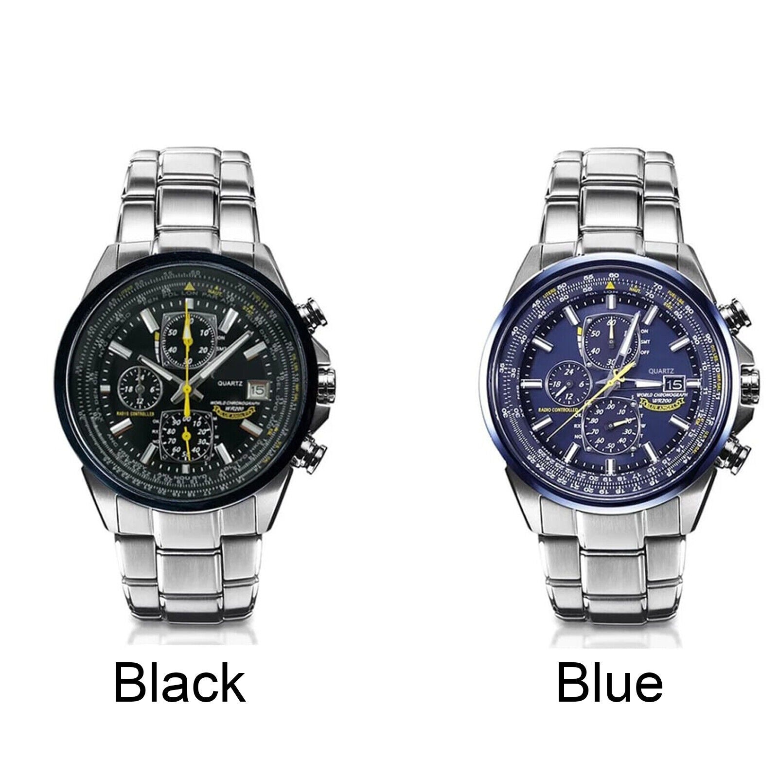 Herren Luxusuhr Marke Quarz Business Chronograph Wasserdichte Armbanduhr | 8220 