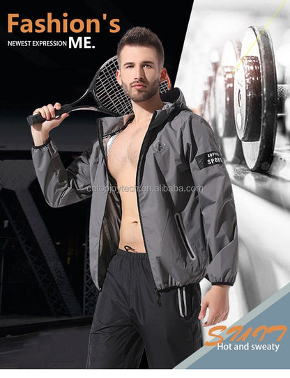 Premium Quality Men's Sweat Suits Gym Workout Sauna Suits Weight Fat Loss Sweaty Suit Sweat Pants Quick-Drying Heavy Duty Suits | A188