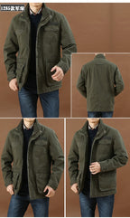 Herren Militärjacke mit mehreren Taschen, lässig, taktische Jacken, männlich, Caquetá Hombre | 9885 