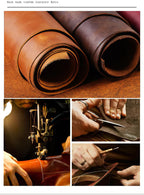 Taschengurt aus echtem Leder, verstellbar, Ersatz-Schultergurt, universelle Drehhaken für Messenger-Laptoptaschen | JD105 